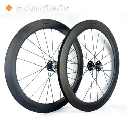 FLASH™️ 700C Full Carbon Track Wheelset 50/60/88mm