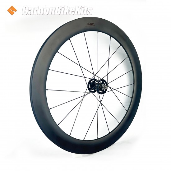 FLASH™️ 700C Full Carbon Track Wheelset 38/50/60/88mm