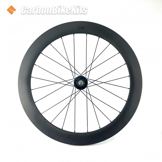 FLASH™️ 700C Full Carbon Track Wheelset 38/50/60/88mm