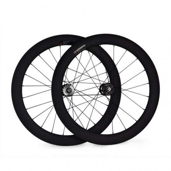 FLASH™️ 700C Full Carbon Track Wheelset 38/50/60/88mm