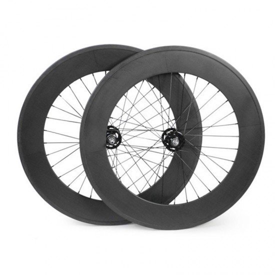 FLASH™️ 700C Full Carbon Track Wheelset 38/50/60/88mm
