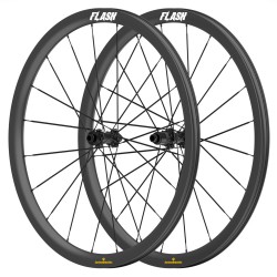 700C 35x31mm Carbon Tubeless Hooked /Hookless Gravel / CX Wheelset with Blade Carbon Spokes