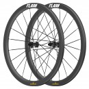 700C 40x31mm Carbon Tubeless Hooked /Hookless Gravel / CX Wheelset with Blade Carbon Spokes