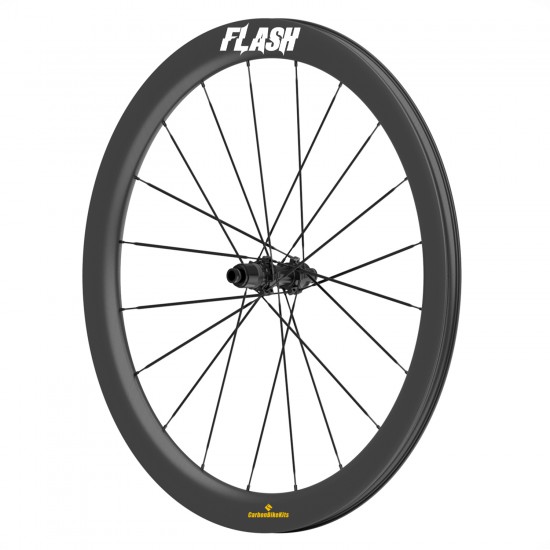700C 50x31mm Carbon Tubeless Hooked /Hookless Gravel / CX Wheelset with Blade Carbon Spokes