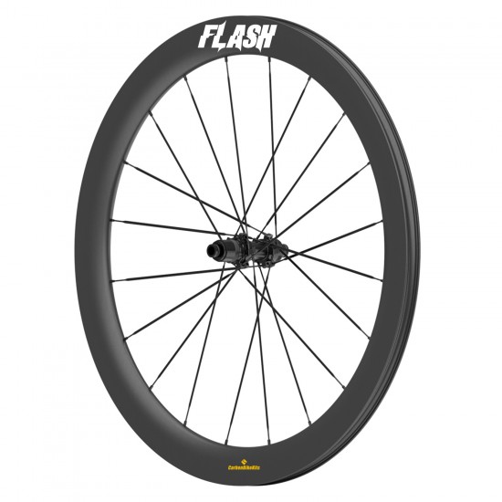 700C 55x31mm Carbon Tubeless Hooked /Hookless Gravel / CX Wheelset with Blade Carbon Spokes