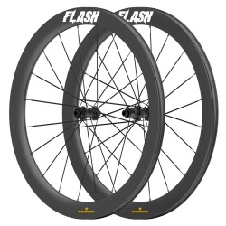 700C 55x31mm Carbon Tubeless Hooked /Hookless Gravel / CX Wheelset with Blade Carbon Spokes