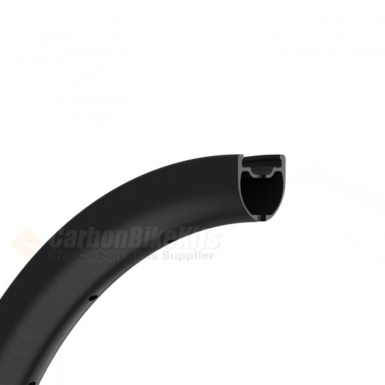 Aro de Carbono Tubeless Pro 20x1.75 406mm 30x30mm para Ruedas BMX y Handbike Aro de Carbono Tubeless Pro 20x1.75 406mm 30x30mm para Ruedas BMX y Handbike