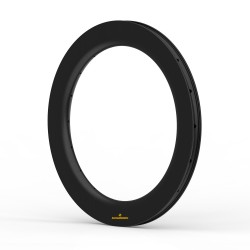 20x1.5" 406mm Expert 50x25mm Tubeless Carbon Rim Compatible with Clincher for BMX & Handbike Wheel