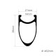 Aro de Carreras en Fibra de Carbono 20×1-1/8″ Junior/Mini 451mm 38x21mm Cubierta Aro de Carreras en Fibra de Carbono 20×1-1/8″ Junior/Mini 451mm 38x21mm Cubierta