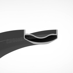 26er 80mm width Carbon Fat Bike Rim