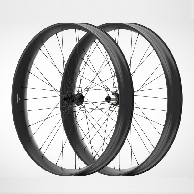 Cerchio in carbonio 27,5 pollici 85mm di larghezza per fat bike
