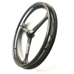 3-Spokes Carbon Wheel for Wheelchairs