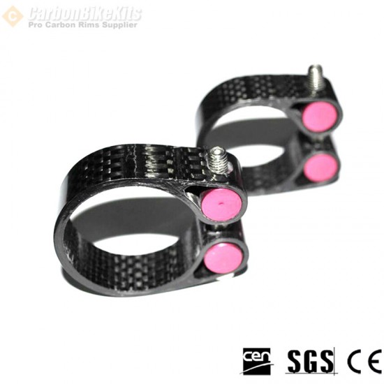 CP01碳纤维座椅立柱夹