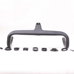 CRH04 Manubrio da strada in fibra di carbonio con cavo interno integrato