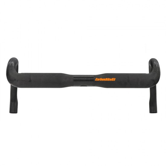 10° Carbon Gravel Bike Drop Bar – Cyclocross/Road – 31.8mm Clamp – 400/420/440mm – Unbranded