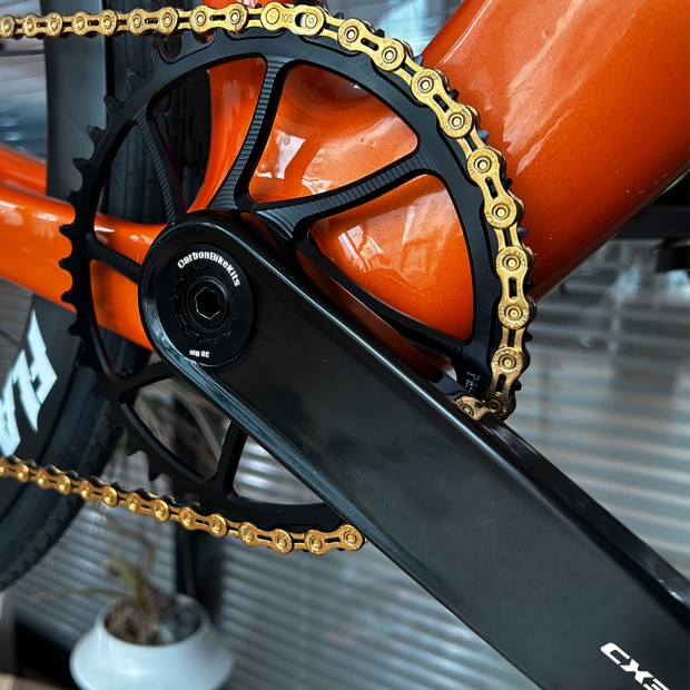 Carbon Bicycle Crankset