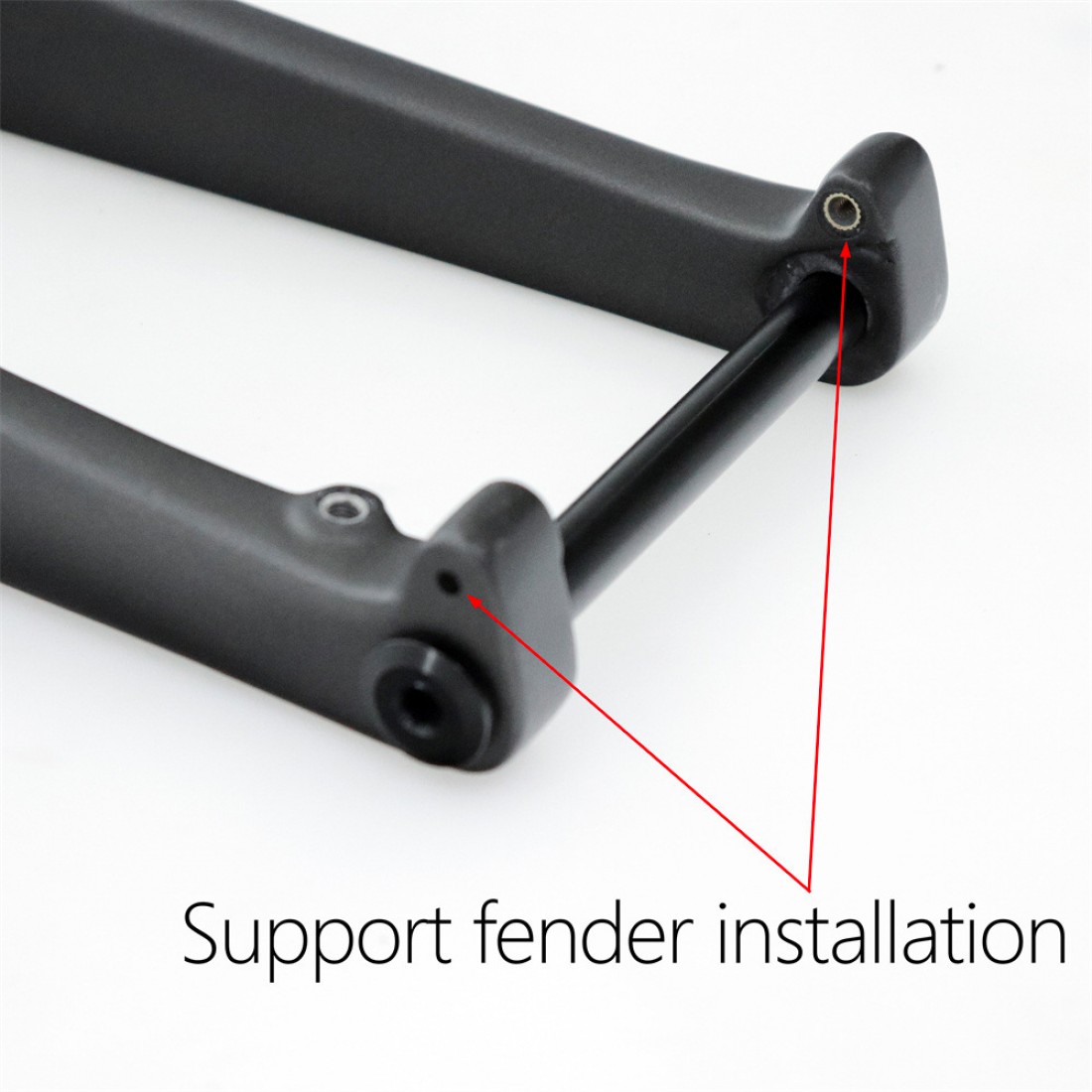 700x45C Carbon Gravel Fork Thru Axle 12x100mm|CarbonBikeKits(CBK)