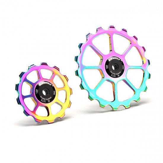 碳纤维自行车后变速器导轮系统 激光轮,适用于Shimano和SRAM 13T-18T 碳纤维自行车后变速器导轮系统 激光轮,适用于Shimano和SRAM 13T-18T