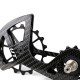 Sistema de polea de desviador trasero de fibra de carbono para Shimano y SRAM, 13T-17T Sistema de polea de desviador trasero de fibra de carbono para Shimano y SRAM, 13T-17T