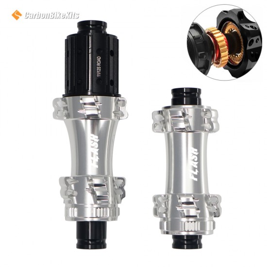 FLASH™️ 289g  Road Disc Brake Hub Ratchect  Center lock  20-20 Holes for Carbon Spokes CSK02 / CSK08