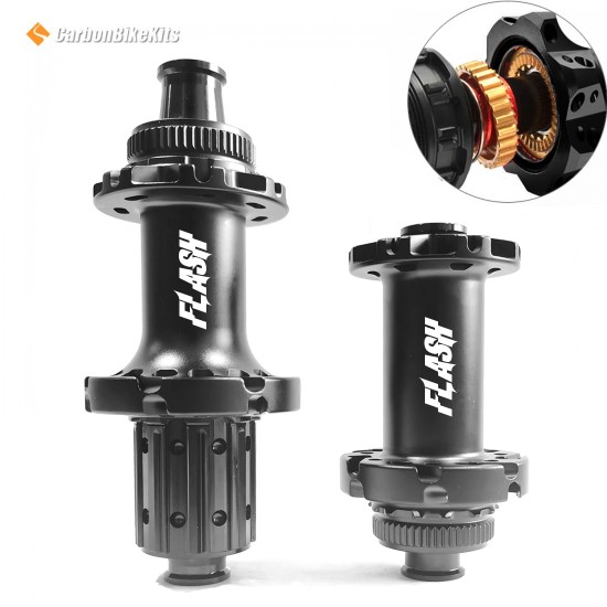 FLASH™️ 350g  Road Disc Brake Hub Ratchect  Center lock  21-21 Holes for Carbon Spokes CSK01 / CSK02