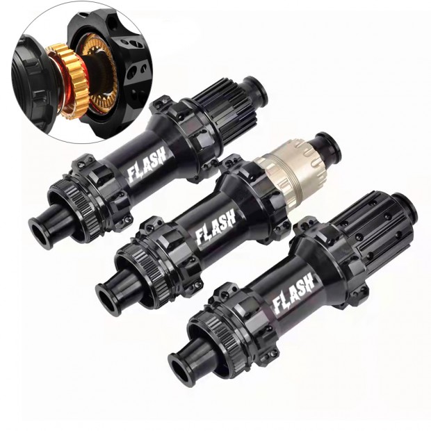 FLASH™️ MTB ディスク ブレーキ ハブ 36T スター ラッチェット センターロック 28 ホール HG/XD/MS ブースト対応 FLASH™️ MTB ディスク ブレーキ ハブ 36T スター ラッチェット センターロック 28 ホール HG/XD/MS ブースト対応