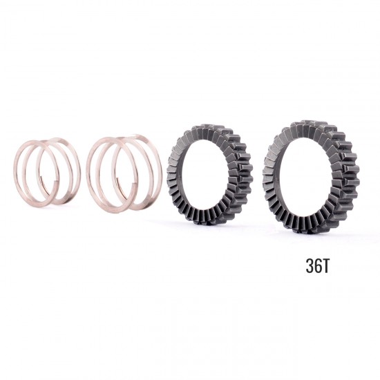 Anillo de trinquete de acero 36T/52T/50T/72T para buje planetario