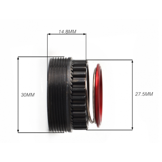 52T スチールラッチリング DT 240/180 EXP ラッチハブ用
