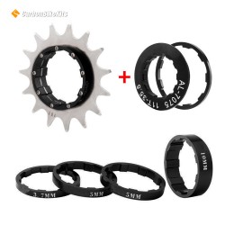Bicycle Hub 9speed change to Signle Freewheel and Spacer