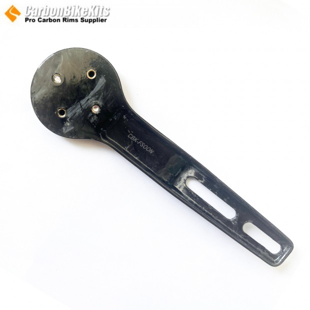 15g Soporte para ciclocomputador de fibra de carbono 15g Soporte para ciclocomputador de fibra de carbono