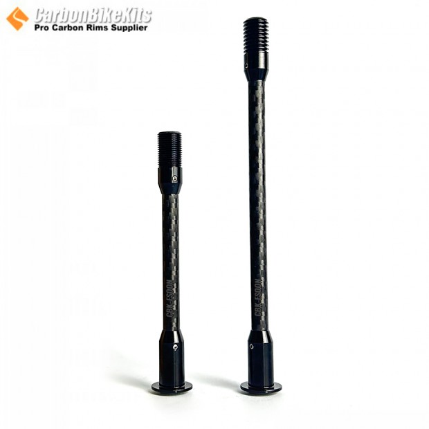 CBK-FSOON Leichter Fahrrad-Carbon-Steckachse 12x100mm, 12x142mm, 12x148mm CBK-FSOON Leichter Fahrrad-Carbon-Steckachse