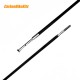 3x1.5mm 2,6g Fahrrad-Speichen aus Carbon und Titanlegierung, Straight Pull / J-bend, Länge 250mm-307mm 3x1.5mm 2,6g Fahrrad-Speichen aus Carbon und Titanlegierung, Straight Pull / J-bend, Länge 250mm-307mm