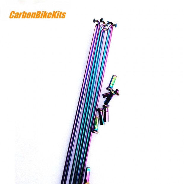 SAPIM Leader 2.0mm レーザー 自転車スポーク ラウンド 50-310mm ニップル付き SAPIM Leader 2.0mm レーザー 自転車スポーク ラウンド 50-310mm ニップル付き