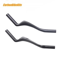 Aero Full Carbon TT/Road Bicycle Rest Handlebar Poles