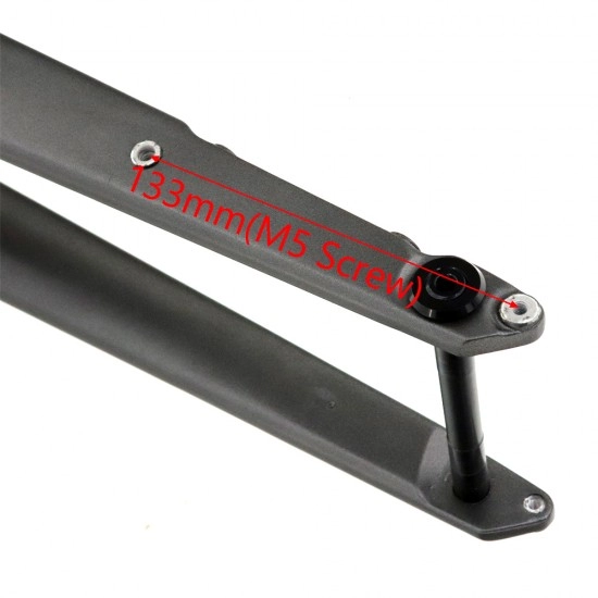 700x45C Carbon Gravel Fork Thru Axle 12x100mm