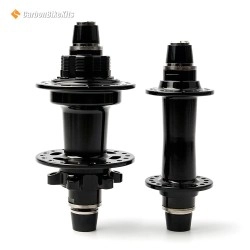 BMX Racing Hub Front Rim Brake Rear 6 Bolt Disc Brake 36 Holes Front 100mm/Rear 110mm