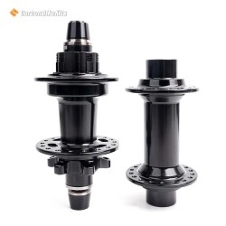 BMX Racing Hub Front Rim Brake Rear 6 Bolt Disc Brake 36 Holes Front 100x20mm/Rear 110mm