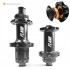 FLASH™️ 350g Buje de Freno de Disco de Carretera Ratchet Centro Lock 21-21 Agujeros para Radios de Carbono CSK01 / CSK02