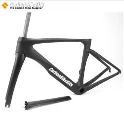 CFM0046 Aero Carbon Road Bicyle C Brake Frame BB386 Single Hole