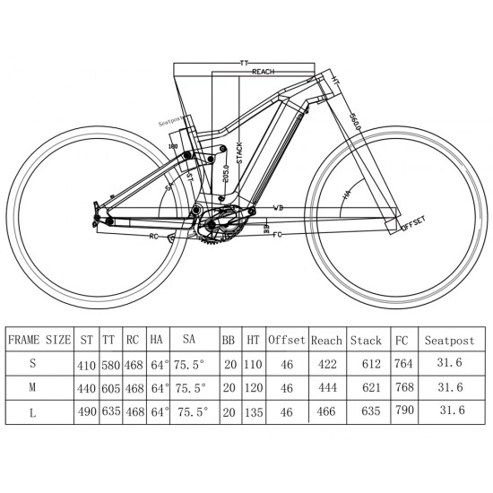 CFM1049E Telaio MTB sospensione in carbonio 29 per bici elettrica compatibile con motori Bafang M510 M600 CFM1049E Telaio MTB sospensione in carbonio 29 per bici elettrica compatibile con motori Bafang M510 M600
