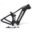 CFM1049E Telaio MTB sospensione in carbonio 29" per bici elettrica compatibile con motori Bafang M510 M600