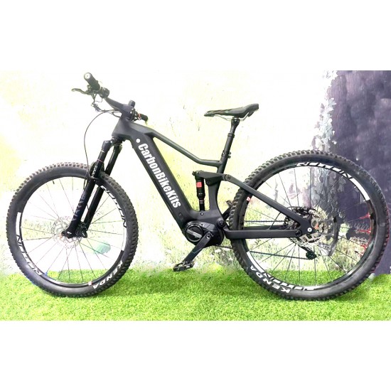 CFM1049E Telaio MTB sospensione in carbonio 29 per bici elettrica compatibile con motori Bafang M510 M600 CFM1049E Telaio MTB sospensione in carbonio 29 per bici elettrica compatibile con motori Bafang M510 M600