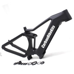 CFM1049E Telaio MTB sospensione in carbonio 29" per bici elettrica compatibile con motori Bafang M510 M600