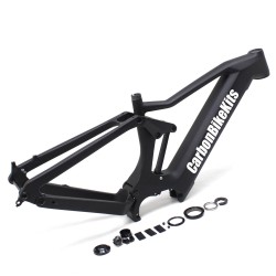 CFM1049E Cuadro de MTB de suspensión de carbono 29" para bicicleta eléctrica compatible con motores Bafang M510 M600