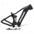 CFM1049E Telaio MTB sospensione in carbonio 29" per bici elettrica compatibile con motori Bafang M510 M600