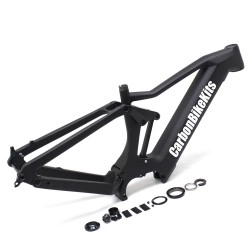 CFM1049E 29er Suspension Carbon Frame for Electric MTB Compatible Bafang M510 M600 CFM1049E 29er Suspension Carbon Frame for Electric MTB Compatible Bafang M510 M600