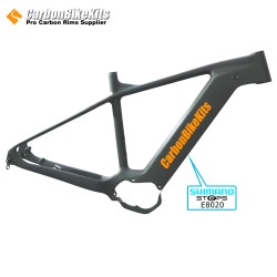 CFM1056E Telaio Hard Tail in carbonio per MTB elettrica compatibile con motore Shimano E8000