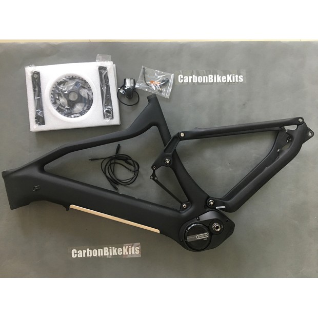 CFM1075E 電動MTB対応サスペンションカーボンフレーム Bafang M500