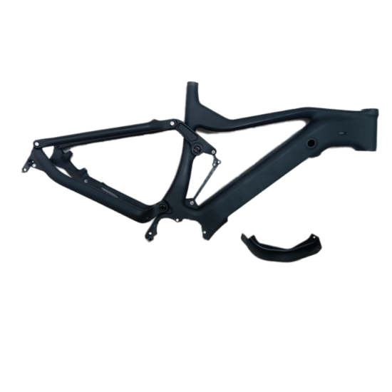 CFM1085E Telaio sospensione in carbonio per MTB elettrica compatibile con motore Shimano E8000 CFM1085E Telaio sospensione in carbonio per MTB elettrica compatibile con motore Shimano E8000