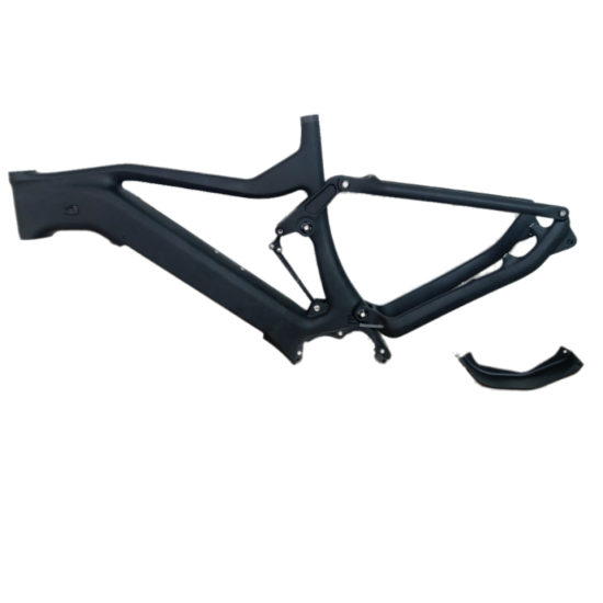 CFM1085E Telaio sospensione in carbonio per MTB elettrica compatibile con motore Shimano E8000 CFM1085E Telaio sospensione in carbonio per MTB elettrica compatibile con motore Shimano E8000
